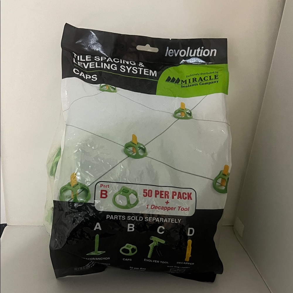 Levolution Green Tile Leveling Caps